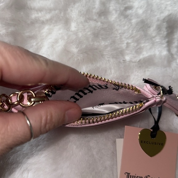 💖💖Juicy Couture starstruck elongated Light Pink Card Holder 💖💖 - Picture 7 of 12